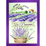 Lavender Provencal Cotton Tea Towel, 19 x 26 inches, Provencal Atmosphere design