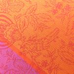 Rectangle French Jacquard Red Tablecloth "Colombes