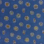 Blue Napkin, Provencal design "Mistraou", 100% pure cotton
