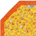 Octogonal French Country Cotton Placemat Yellow