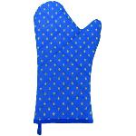 Esterel Blue Quilted Oven Glove – Provencal Design