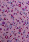 “Mauve Country”, 100% mercerized printed cotton fabric