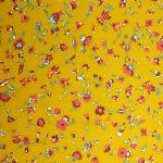 Provencal Square Cotton Tablecloth 57"X57" Ocher "Country" 