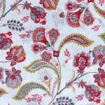 Provencal Cotton Napkin Red "Bastide