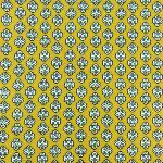 Provencal cotton napkin "Bastide" Yellow Ochre