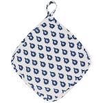 White & Blue Indianaire Provencal cotton Potholder