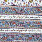 Rectangle Cotton Tablecloth 63X79" Multicolor "Country" pattern